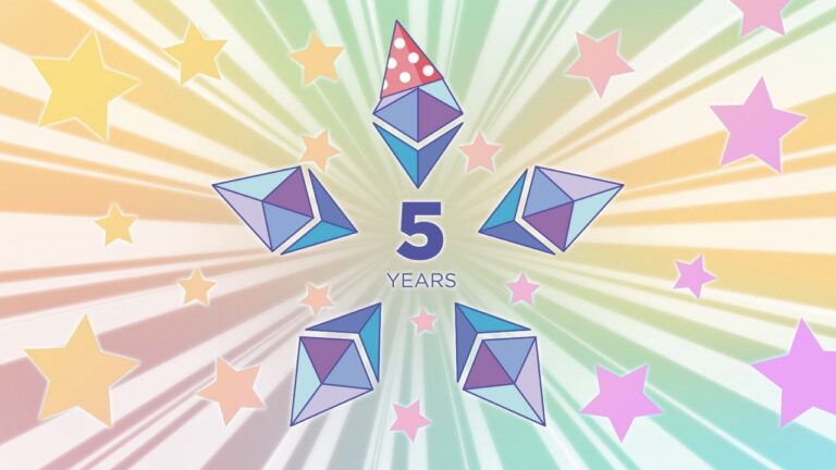 Ethereum turns 5 ๐ | Ethereum Foundation Blog