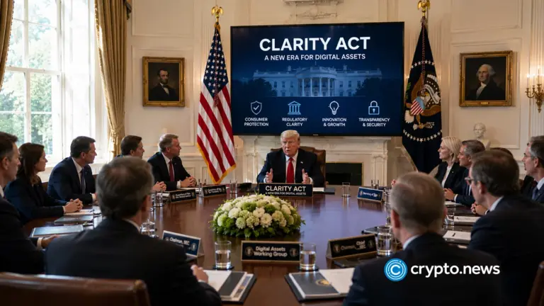 CLARITY Act stalls as Trump stays silent on ethics deal